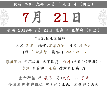 2019年農歷六月十九這天去提車好不好？(圖文)