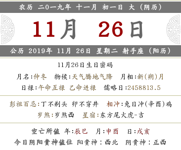 2019年農歷十一月初一日適合新店或公司開張開業嗎？(圖文)