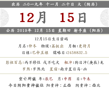 2019年農(nóng)歷十一月二十日是提車的好日子嗎？(圖文)