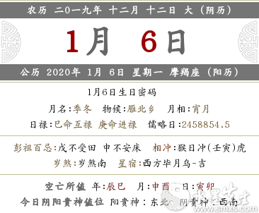 2019年陰歷十二月十二黃歷內容詳情 當天卦象是什么？(圖文)