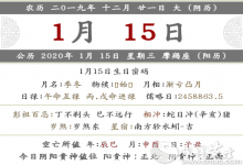 2019年農歷十二月二十一喜神十二時辰方位