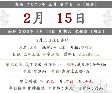 2020年正月二十二喜神方位在哪(圖文)