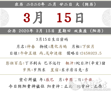 2020年農歷二月二十二喜神在什么方位 有什么卦象？(圖文)