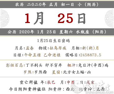 2020鼠年農歷正月初一有什么宜忌 禁忌什么？(圖文)