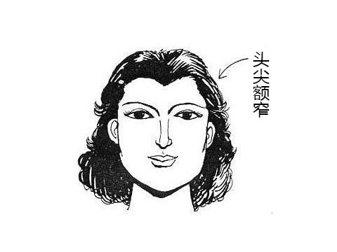 女人額頭窄面相命運