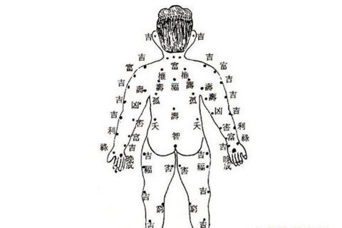 身體痣相圖解大全