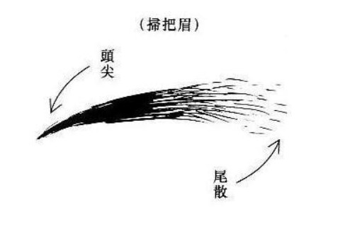 什么是掃把眉？