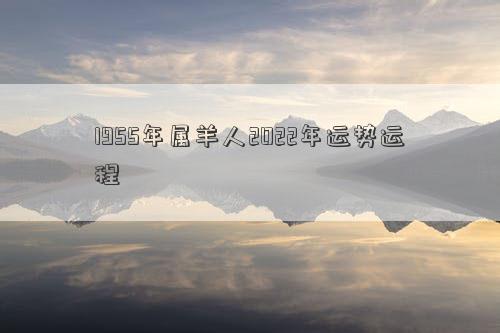 1955年屬羊人2022年運(yùn)勢運(yùn)程